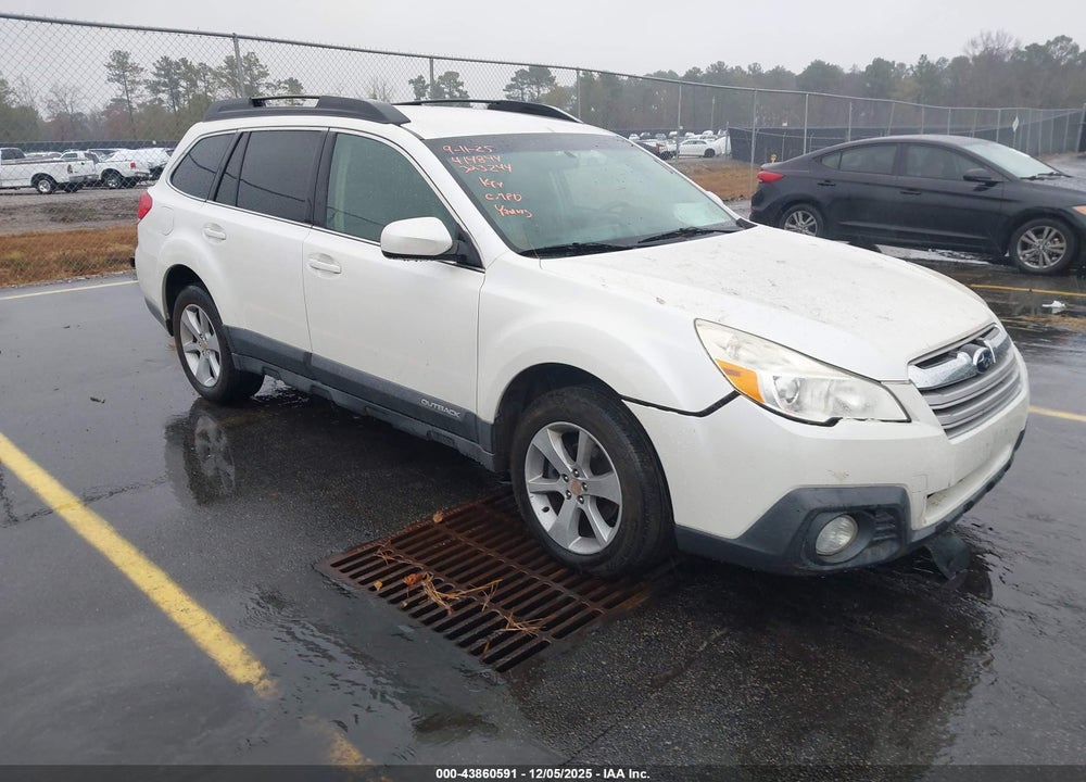 2013 SUBARU OUTBACK 2.5I PREMIUM VIN: 4S4BRBCC8D3323244