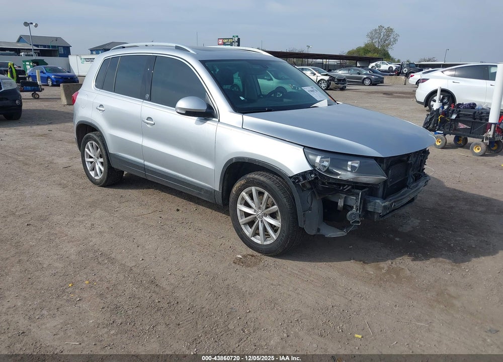 2017 VOLKSWAGEN TIGUAN 2.0T WOLFSBURG EDITION VIN: WVGRV7AX6HK022898