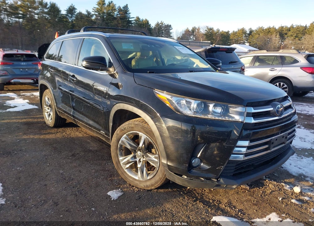 2018 TOYOTA HIGHLANDER HYBRID LIMITED PLATINUM VIN: 5TDDGRFH0JS045971