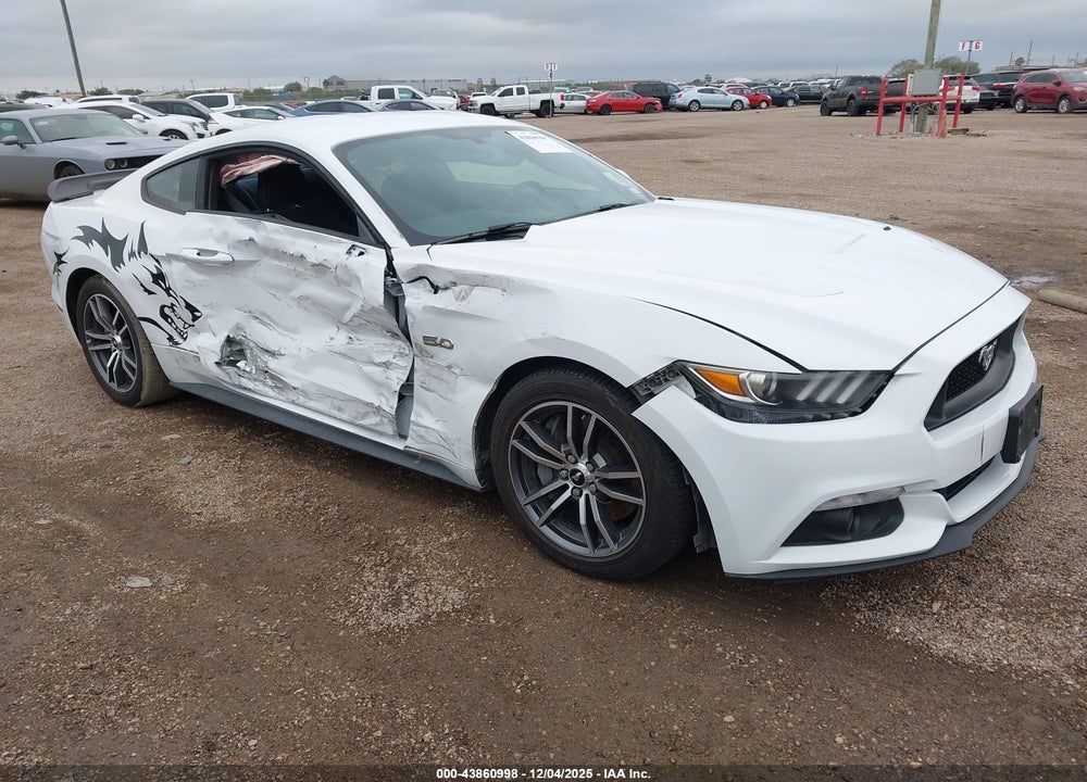 2017 FORD MUSTANG GT VIN: 1FA6P8CF2H5275782