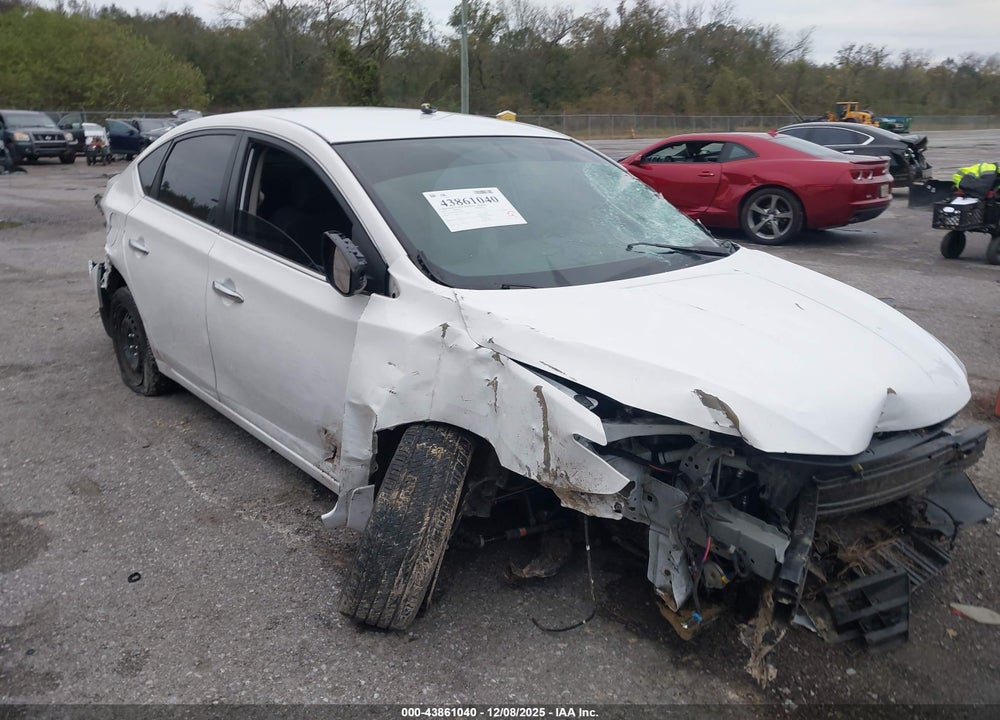 2019 NISSAN SENTRA S VIN: 3N1AB7AP4KY424182