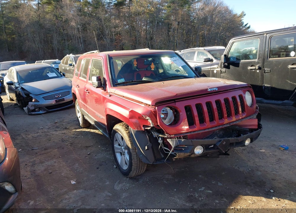 2014 JEEP PATRIOT LATITUDE VIN: 1C4NJRFB0ED530839