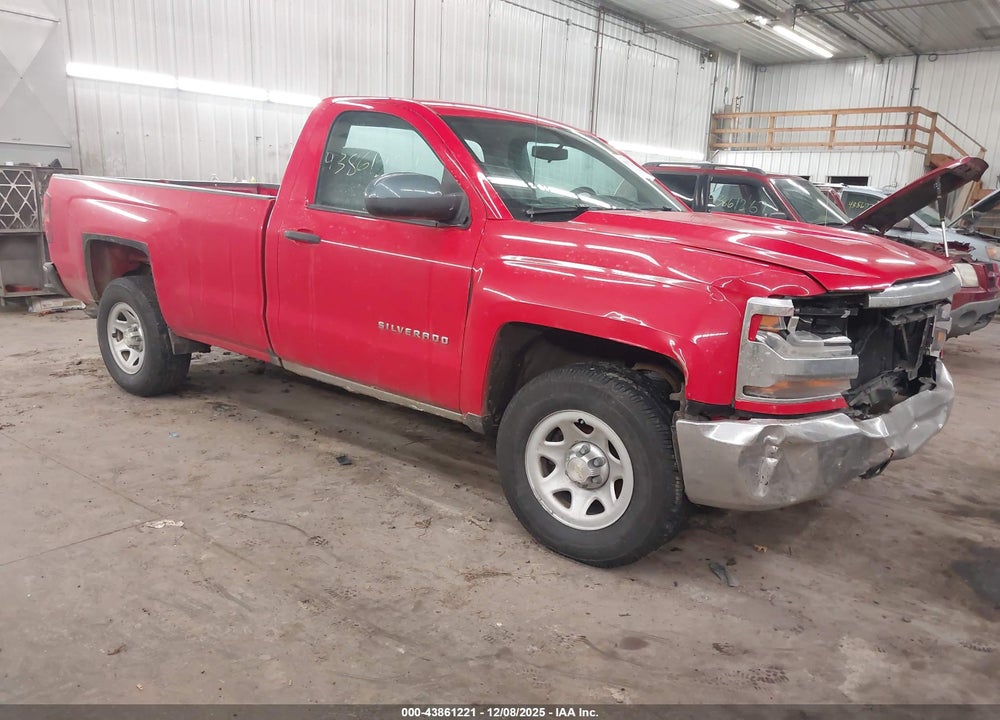 2016 CHEVROLET SILVERADO 1500 WT VIN: 1GCNCNEH5GZ276219