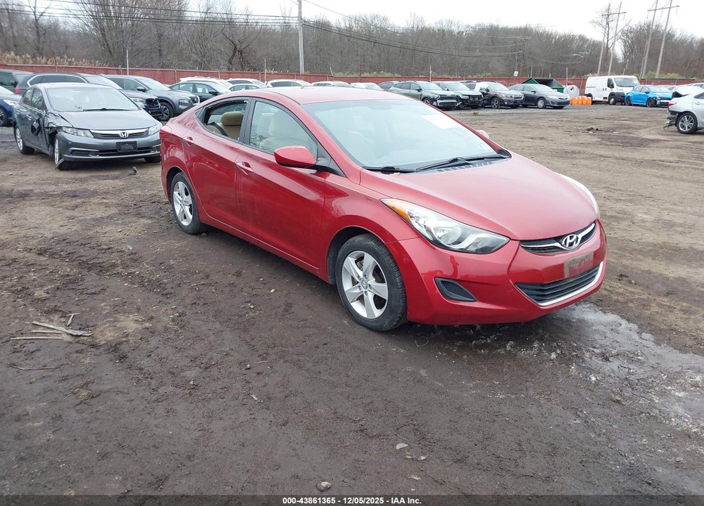 2011 HYUNDAI ELANTRA GLS (ULSAN PLANT) VIN: KMHDH4AE3BU140448