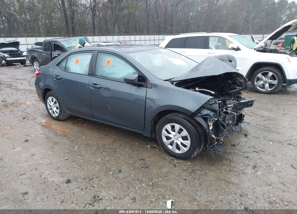 2015 TOYOTA COROLLA L VIN: 2T1BURHE2FC233619