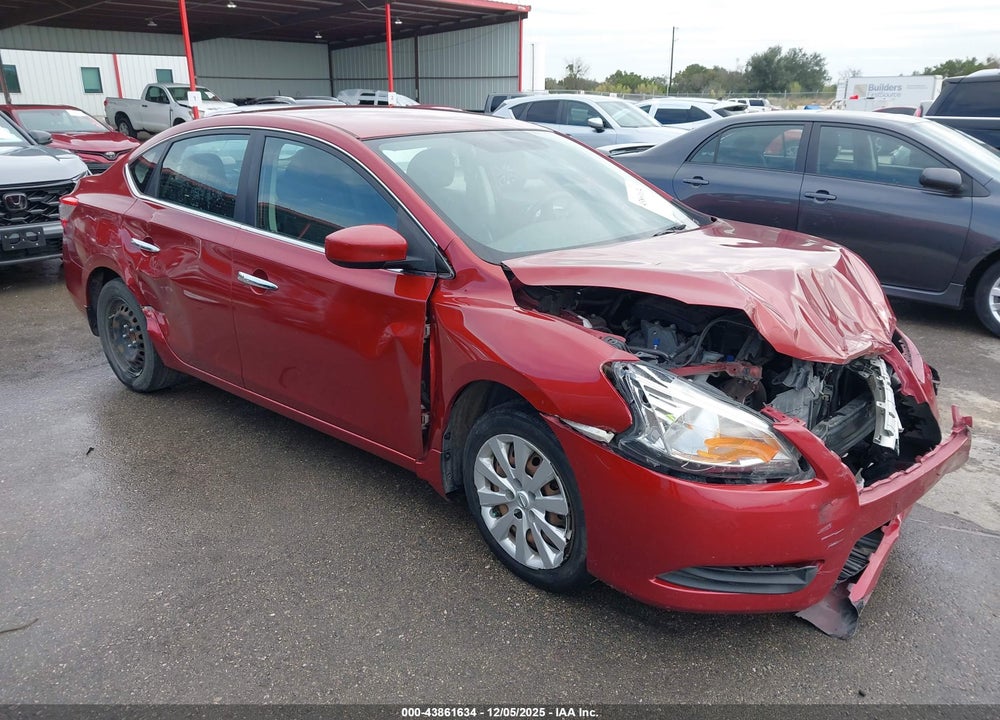 2015 NISSAN SENTRA SV VIN: 3N1AB7AP8FY319540