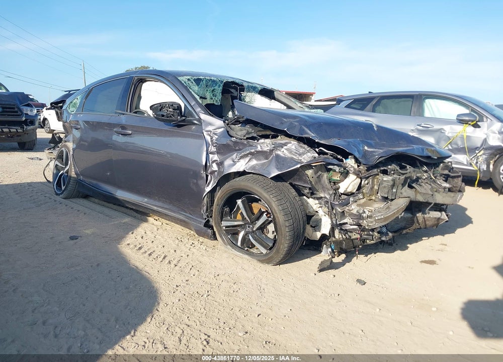 2019 HONDA ACCORD SPORT VIN: 1HGCV1F34KA162993