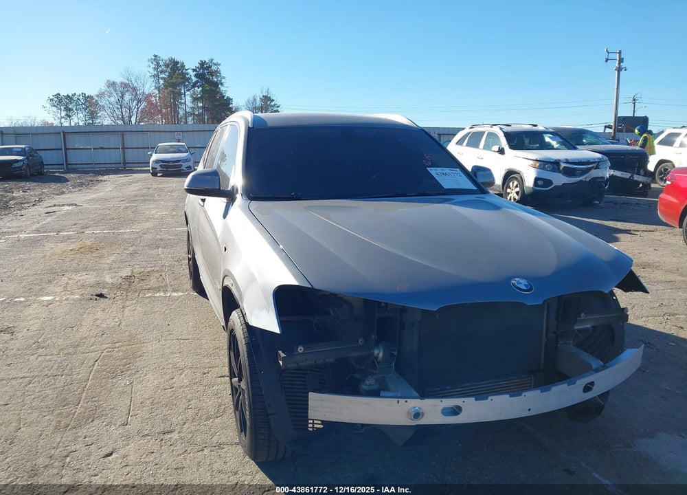 2015 BMW X3 XDRIVE28I VIN: 5UXWX9C58F0D45207