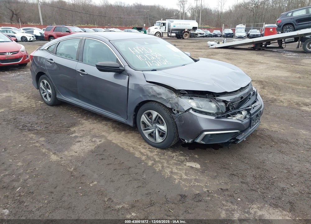 2019 HONDA CIVIC LX VIN: 2HGFC2F64KH547118
