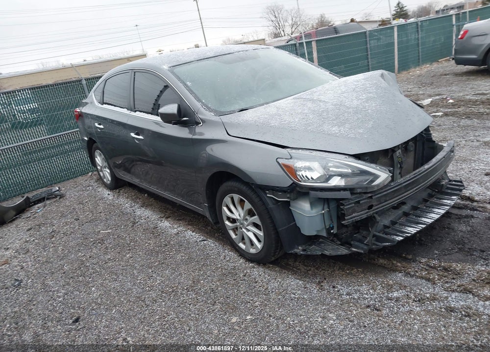 2019 NISSAN SENTRA SV VIN: 3N1AB7AP9KY249038