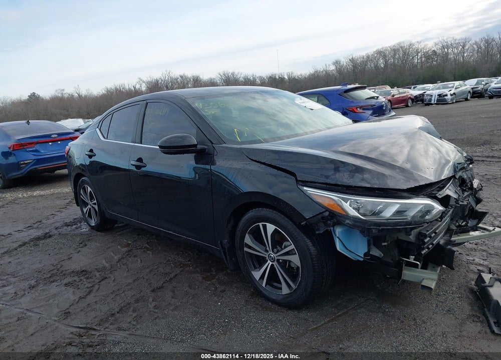 2020 NISSAN SENTRA SV XTRONIC CVT VIN: 3N1AB8CVXLY302848