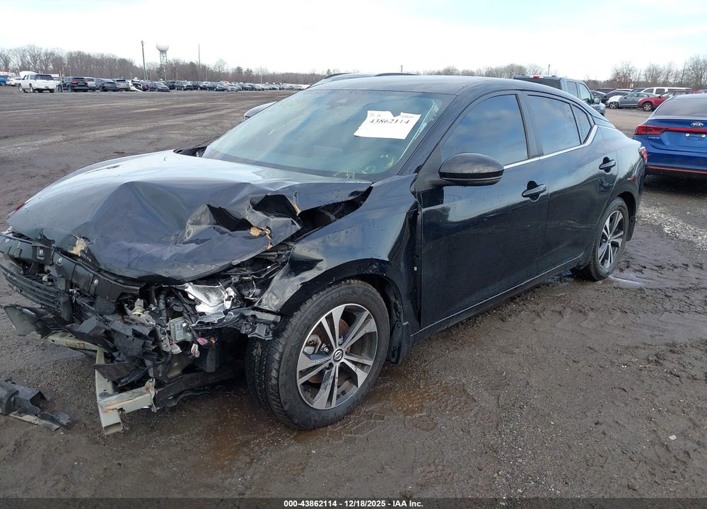 2020 NISSAN SENTRA SV XTRONIC CVT VIN: 3N1AB8CVXLY302848