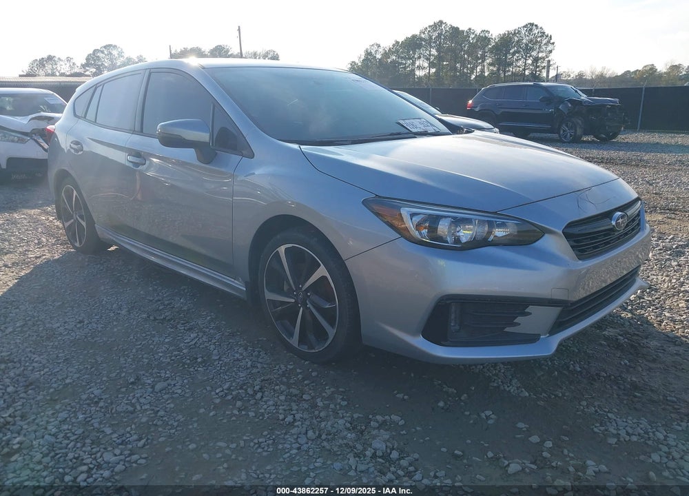 2022 SUBARU IMPREZA SPORT 5-DOOR VIN: 4S3GTAJ69N1721093