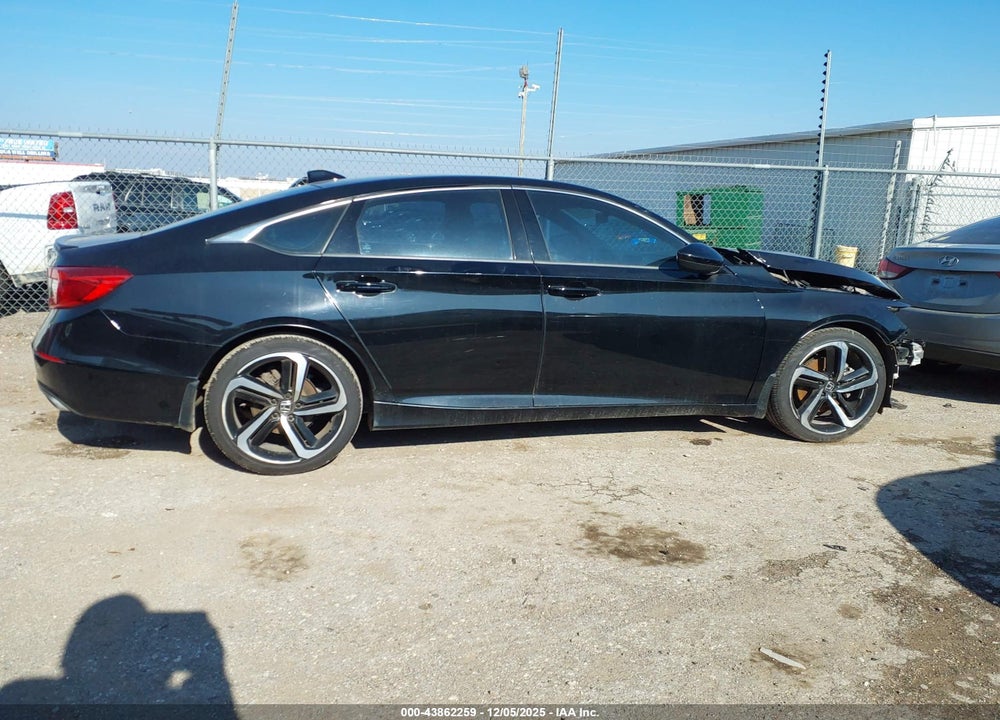 2019 HONDA ACCORD SPORT VIN: 1HGCV1F30KA125004
