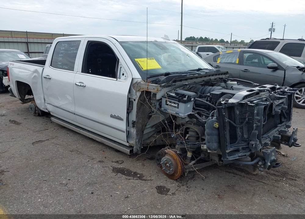 2016 CHEVROLET SILVERADO 1500 HIGH COUNTRY VIN: 3GCUKTEC5GG191694