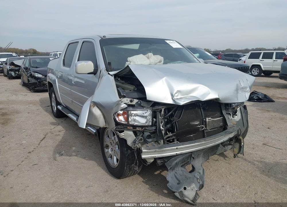 2008 HONDA RIDGELINE RTL VIN: 2HJYK16528H519298