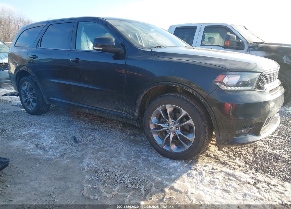 2019 DODGE DURANGO GT PLUS AWD VIN: 1C4RDJDG9KC684993