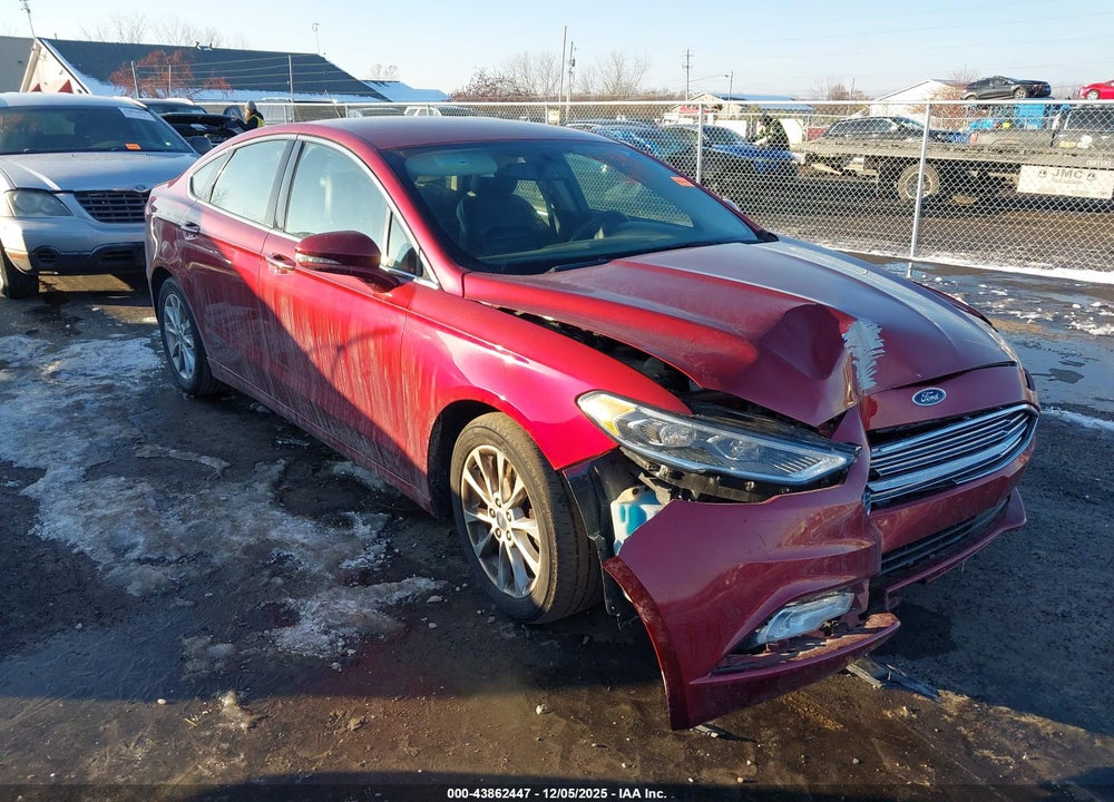 2017 FORD FUSION SE VIN: 3FA6P0HD1HR311418
