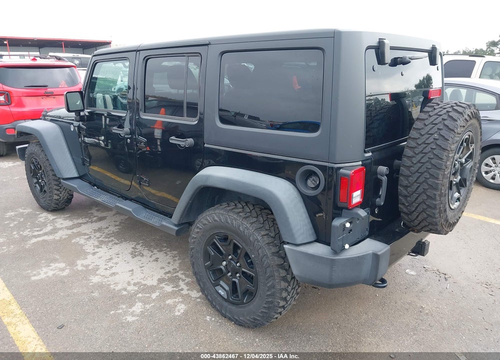 2018 JEEP WRANGLER JK UNLIMITED WILLY WHEELER W 4X4 VIN: 1C4BJWDG2JL931941