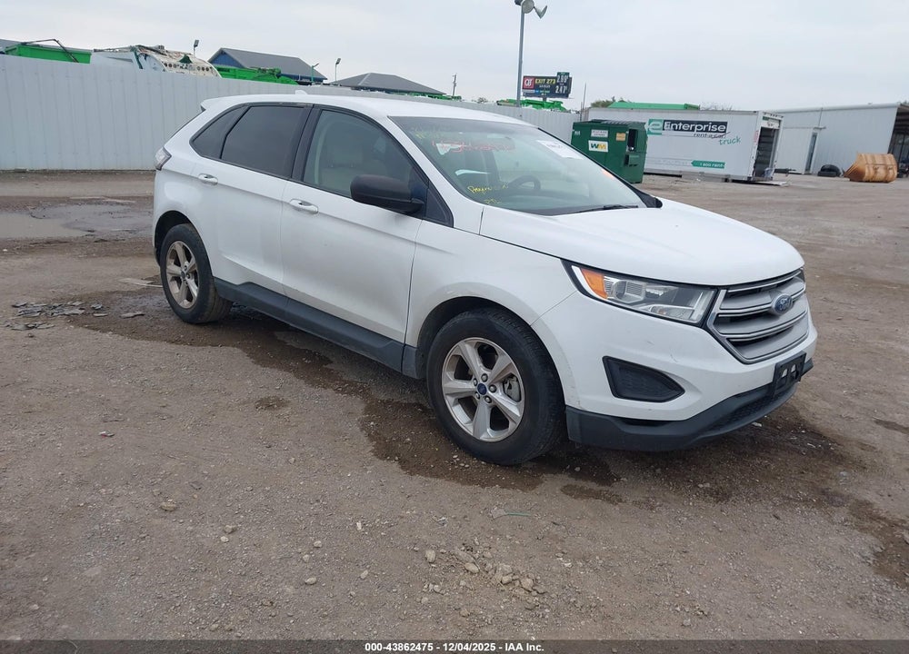 2015 FORD EDGE SE VIN: 2FMTK3G94FBB72774