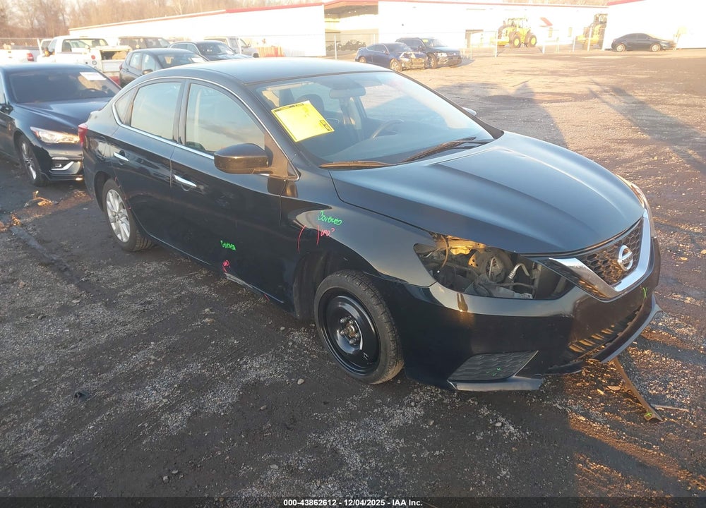2019 NISSAN SENTRA SV VIN: 3N1AB7AP9KL627517