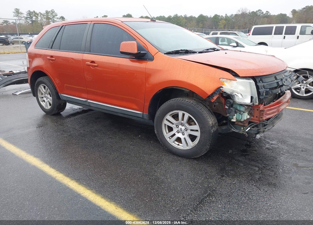 2008 FORD EDGE SEL VIN: 2FMDK38C68BB08544