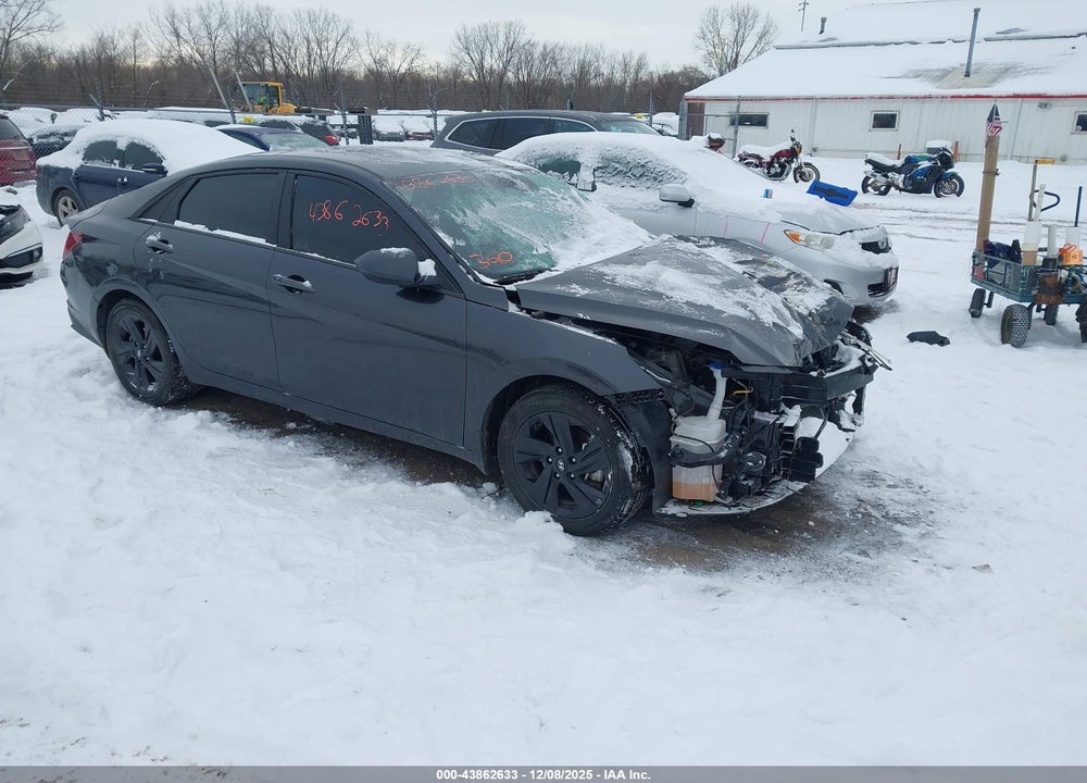 2022 HYUNDAI ELANTRA SEL VIN: 5NPLM4AG0NH074050