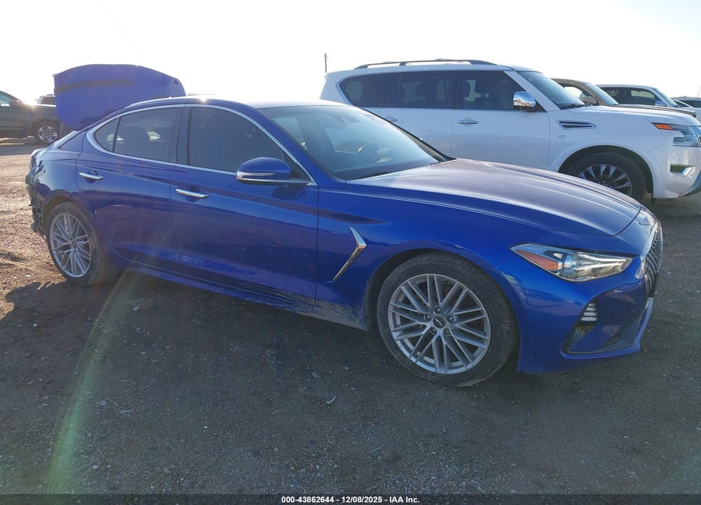 2021 GENESIS G70 2.0T RWD VIN: KMTG64LA9MU077135