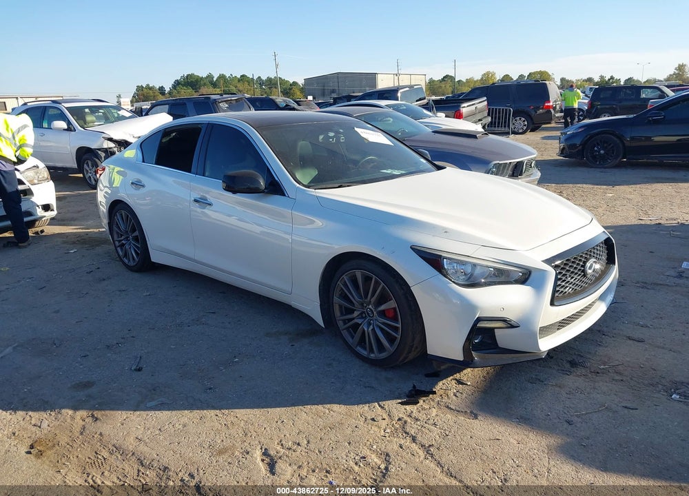 2018 INFINITI Q50 3.0T RED SPORT 400 VIN: JN1FV7AP4JM460498