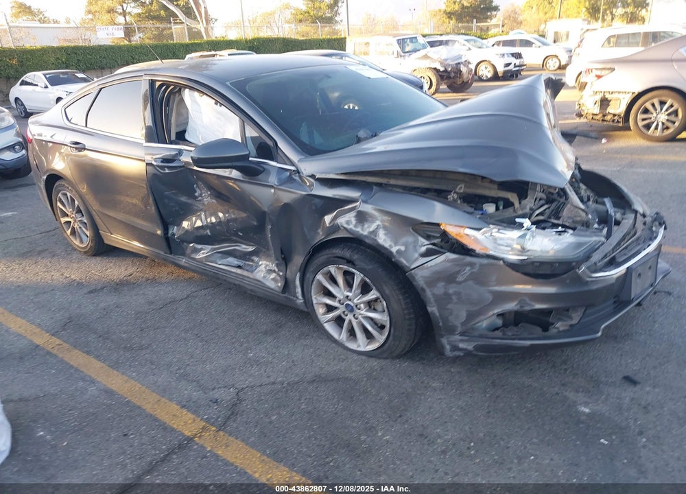 2017 FORD FUSION SE VIN: 3FA6P0H77HR271453