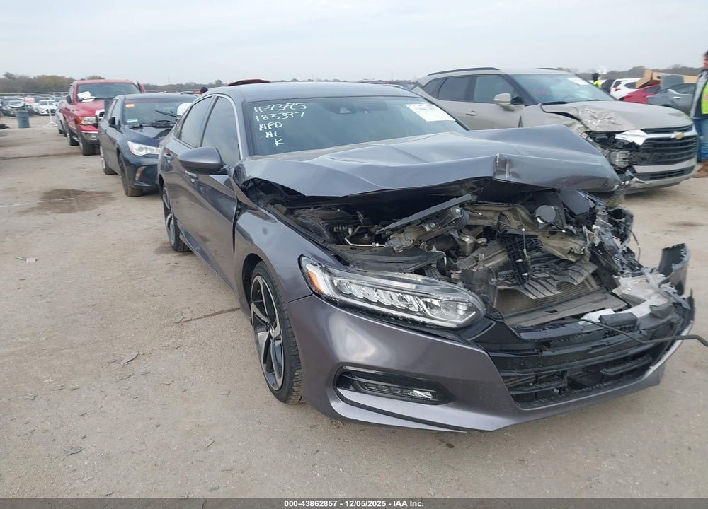 2020 HONDA ACCORD VIN: 1HGCV1F34LA075712