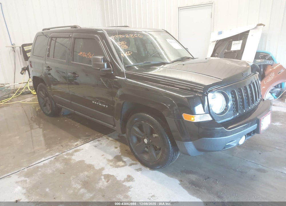 2016 JEEP PATRIOT LATITUDE VIN: 1C4NJPFB7GD537648