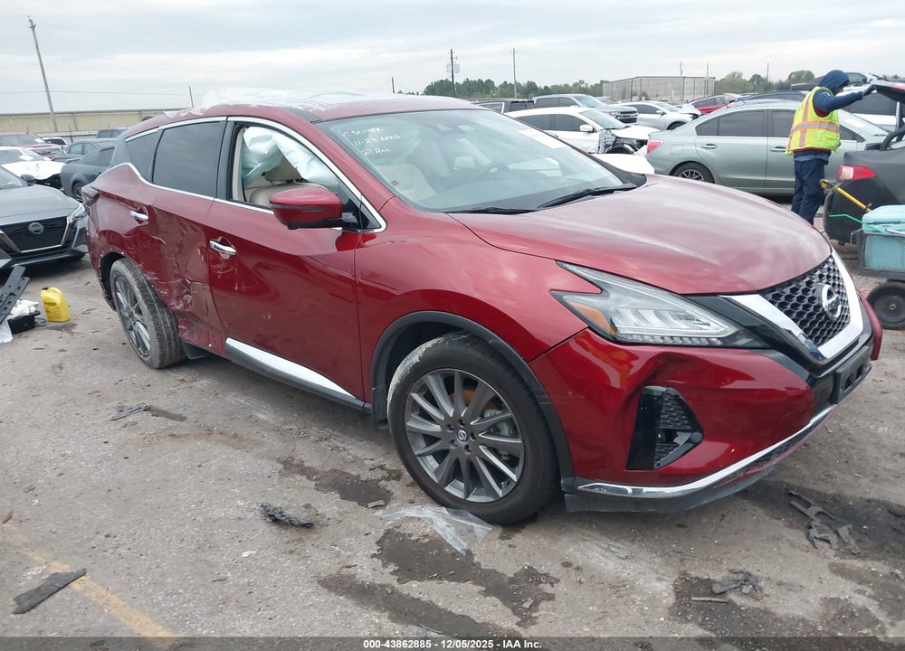 2021 NISSAN MURANO SV FWD VIN: 5N1AZ2BJ2MC112262
