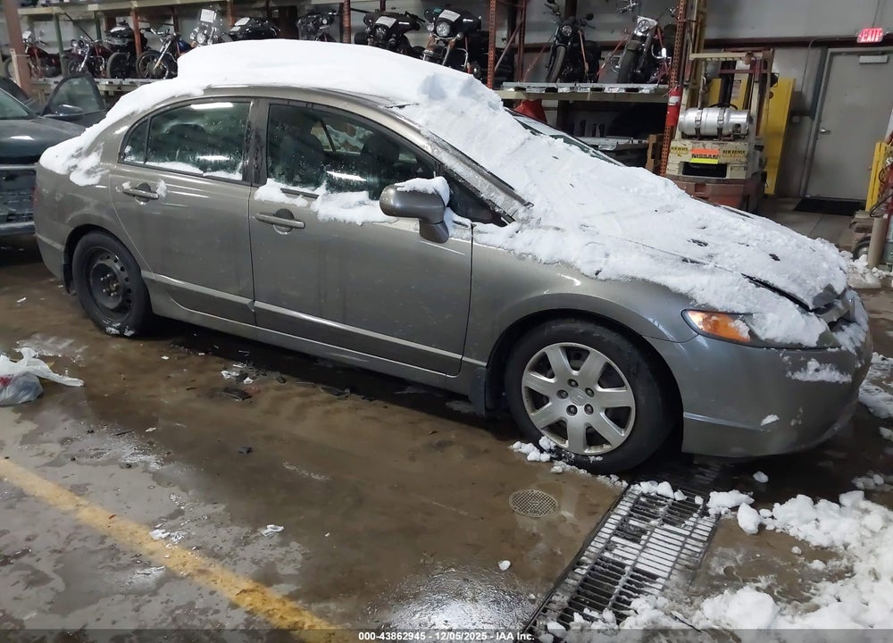 2008 HONDA CIVIC LX VIN: 1HGFA15598L033334