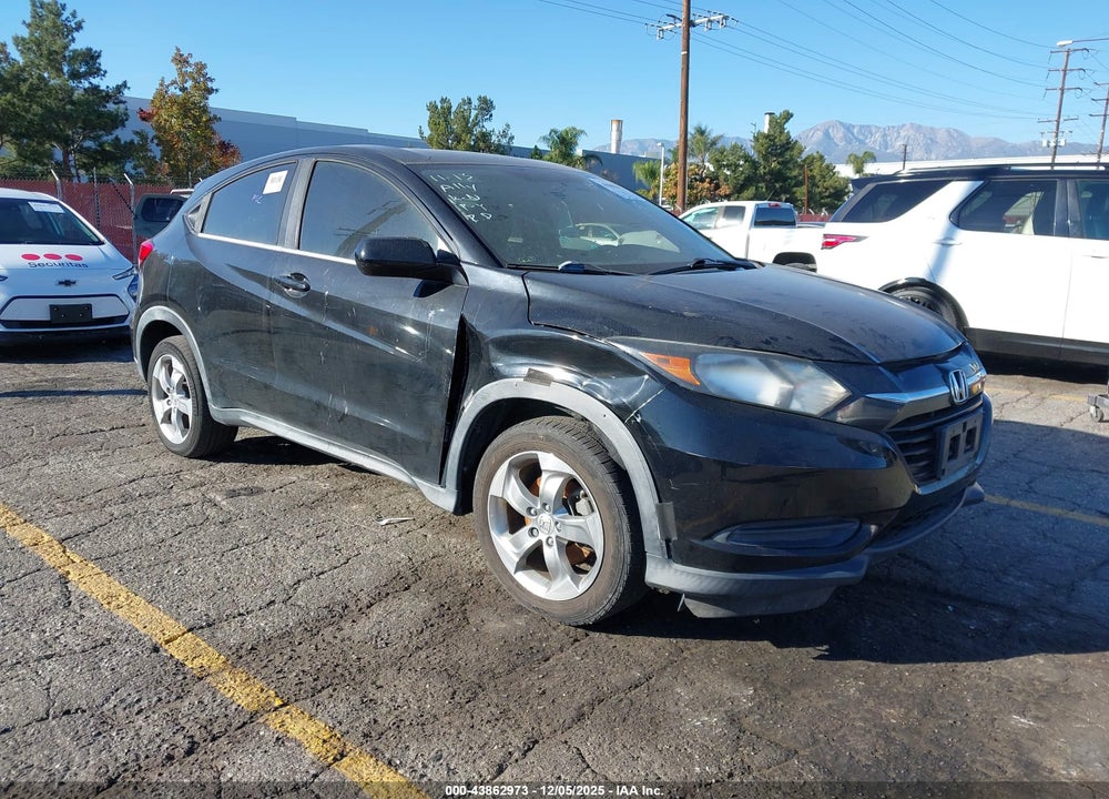 2016 HONDA HR-V LX VIN: 3CZRU5H36GM754738