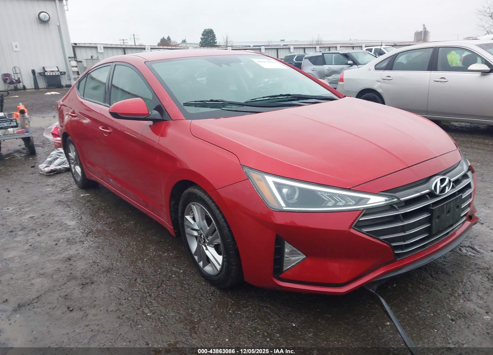 2020 HYUNDAI ELANTRA SEL VIN: 5NPD84LF8LH529981