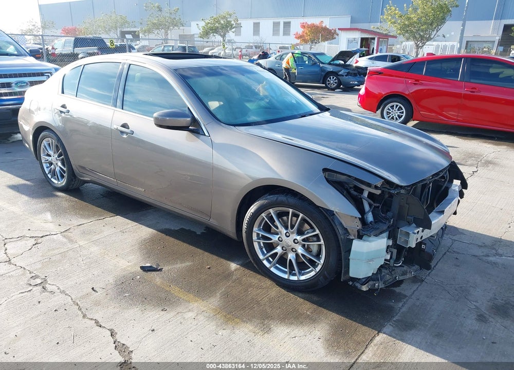 2012 INFINITI G37 JOURNEY VIN: JN1CV6APXCM628998