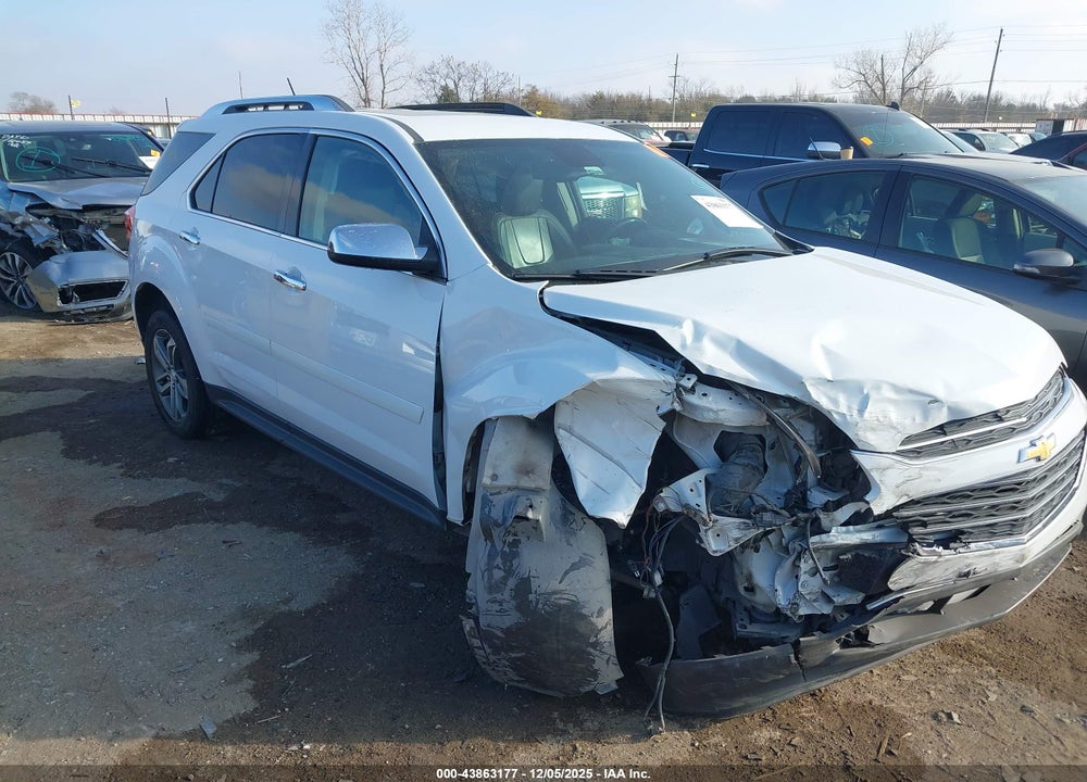 2016 CHEVROLET EQUINOX LTZ VIN: 2GNALDEK7G6301807