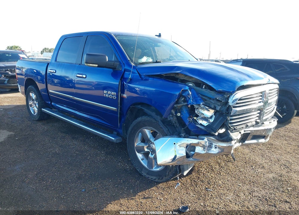 2017 RAM 1500 LONE STAR  4X2 5'7 BOX VIN: 3C6RR6LT7HG573613