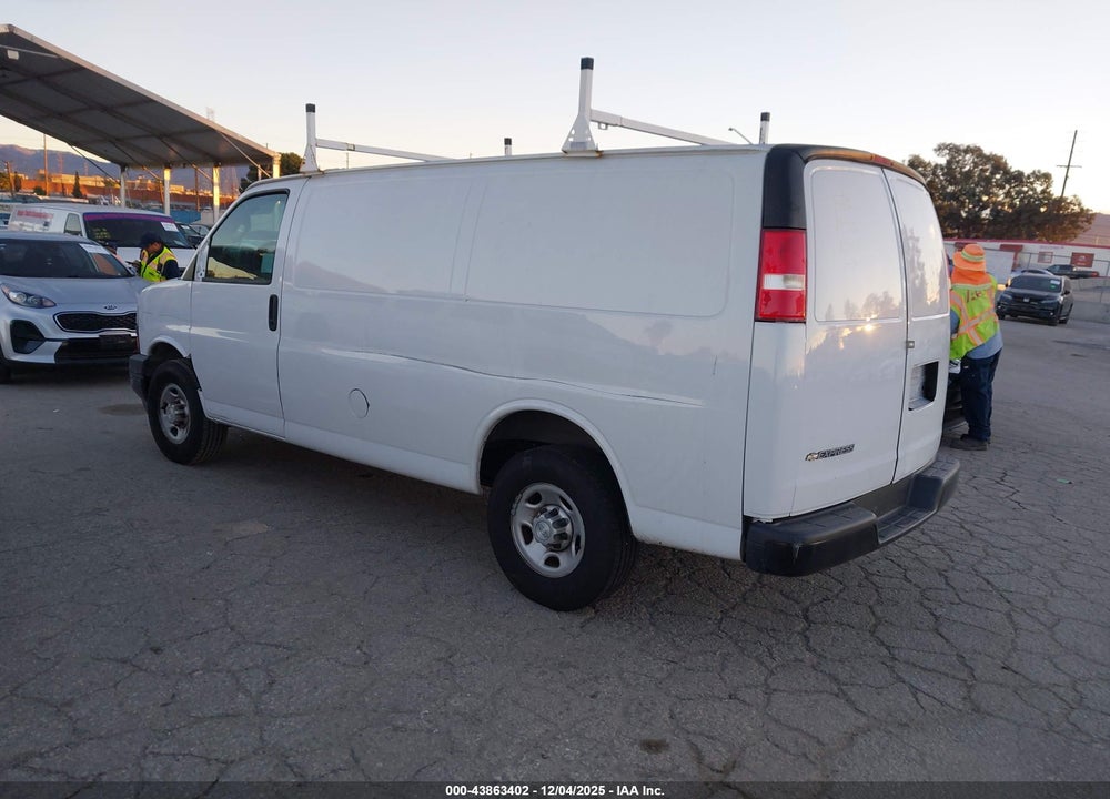 2019 CHEVROLET EXPRESS 2500 WORK VAN VIN: 1GCWGAFP0K1169786