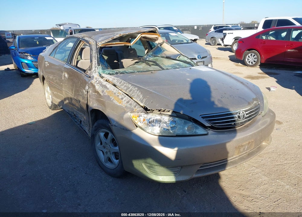 2005 TOYOTA CAMRY LE VIN: 4T1BE30K65U957533