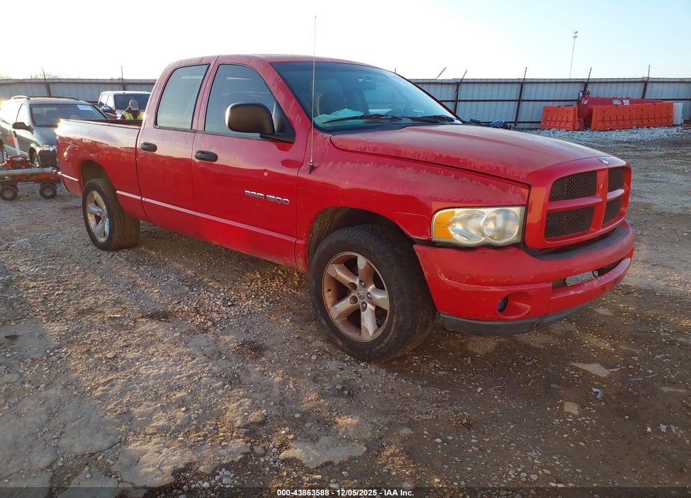 2003 DODGE RAM 1500 SLT/LARAMIE/ST VIN: 1D7HA18N03S169052