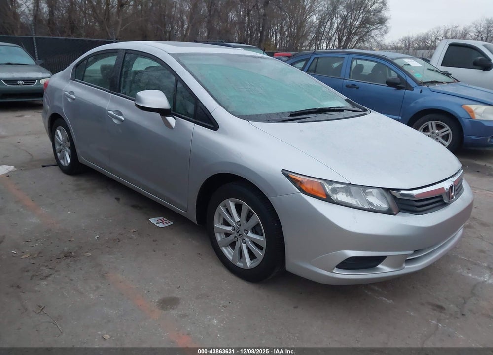 2012 HONDA CIVIC EX VIN: 19XFB2F87CE002353