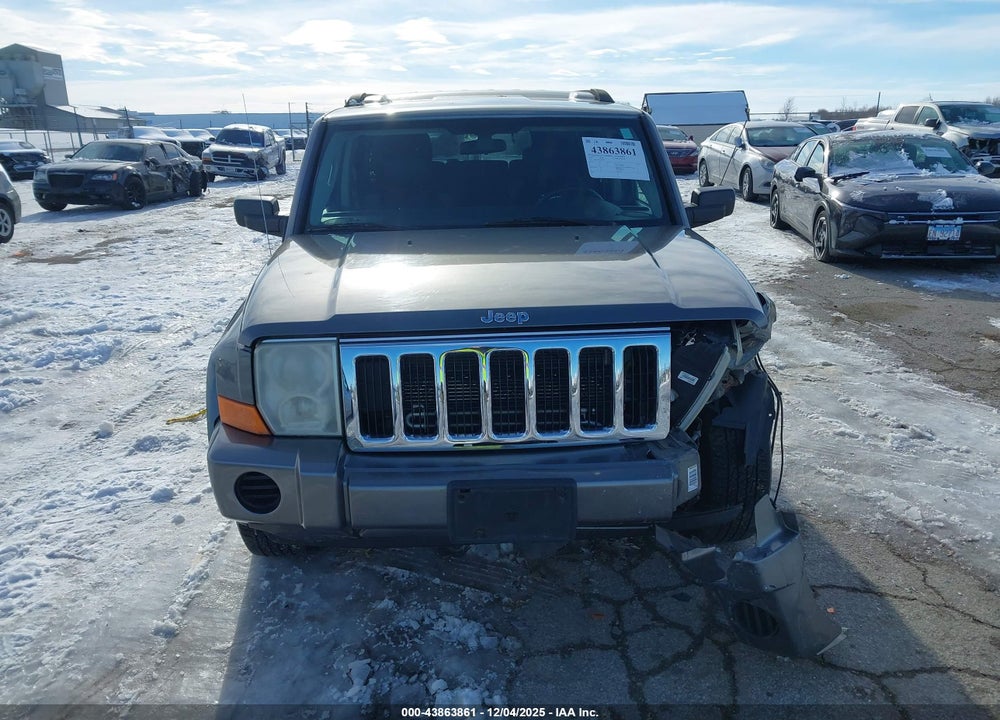 2007 JEEP COMMANDER SPORT VIN: 1J8HG48P57C584937