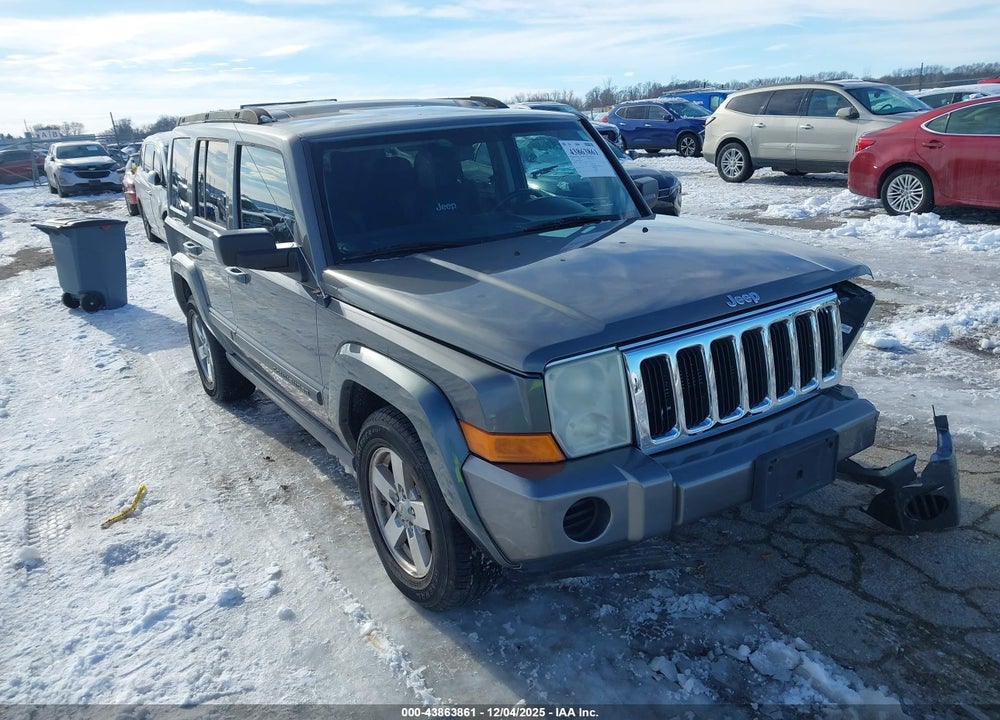 2007 JEEP COMMANDER SPORT VIN: 1J8HG48P57C584937