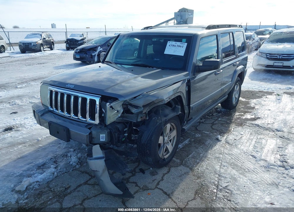 2007 JEEP COMMANDER SPORT VIN: 1J8HG48P57C584937