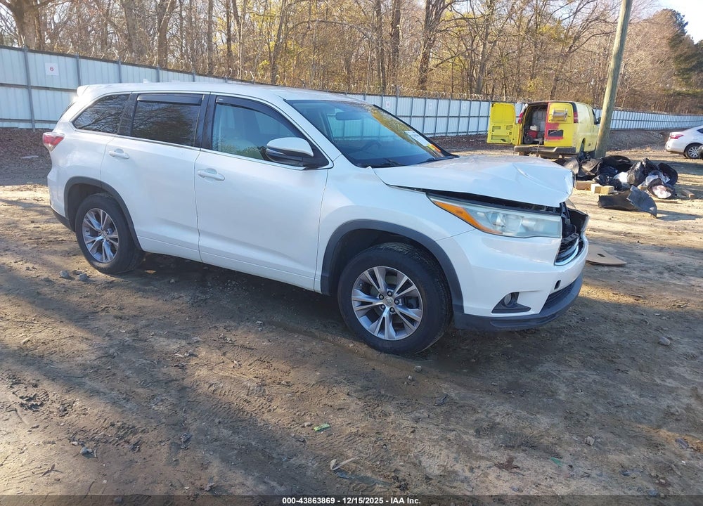 2015 TOYOTA HIGHLANDER LE PLUS V6 VIN: 5TDZKRFH1FS045165