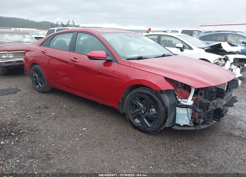 2023 HYUNDAI ELANTRA HYBRID BLUE VIN: KMHLM4AJ5PU042954