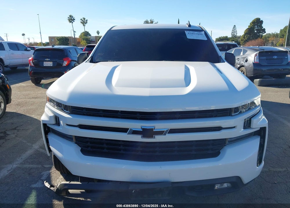 2022 CHEVROLET SILVERADO 1500 LTD 4WD  SHORT BED RST VIN: 3GCUYEED8NG127858