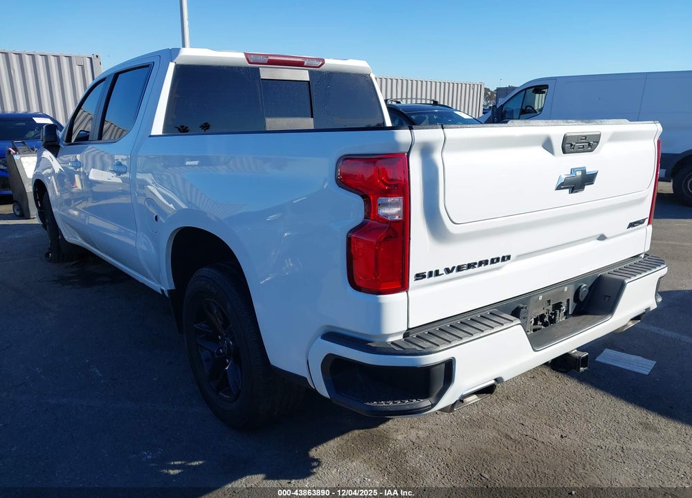 2022 CHEVROLET SILVERADO 1500 LTD 4WD  SHORT BED RST VIN: 3GCUYEED8NG127858